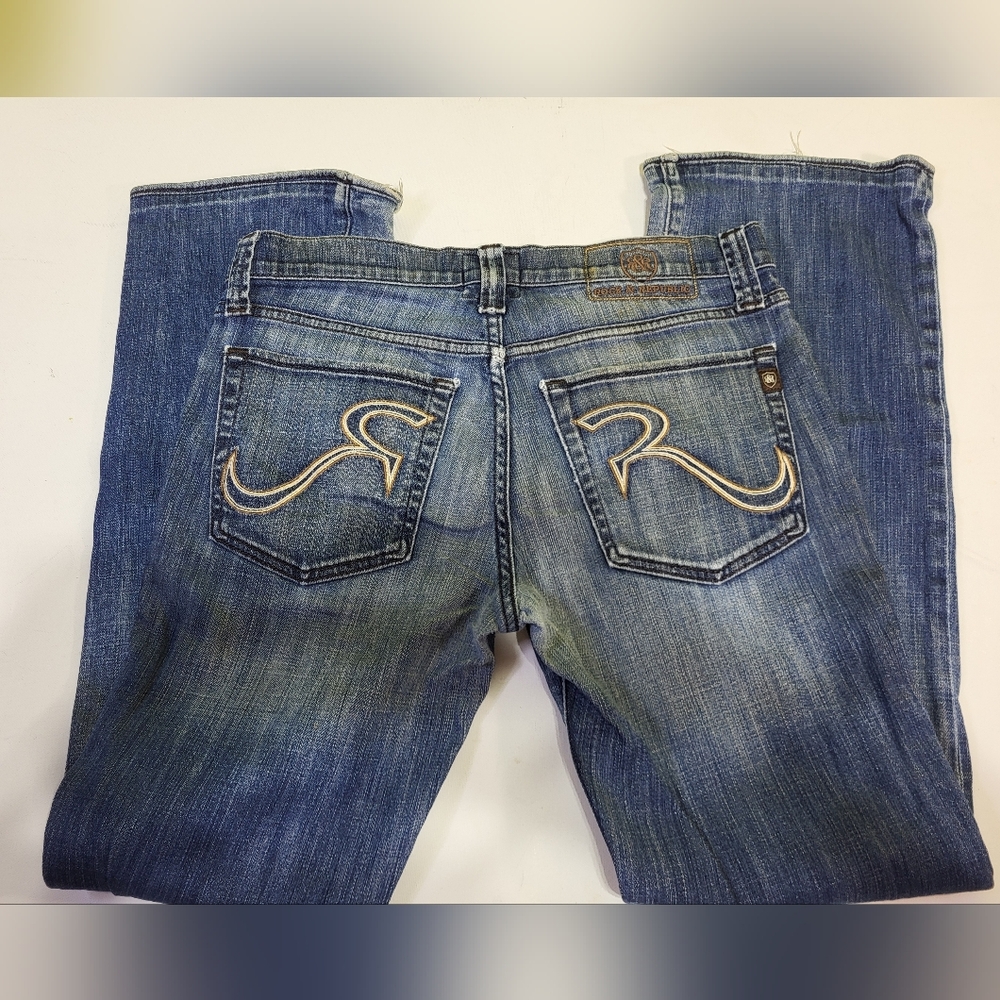 Rock & Republic Blue Denim Men's Jeans - Picture 4 of 6